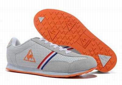 basket le coq sportif homme orange